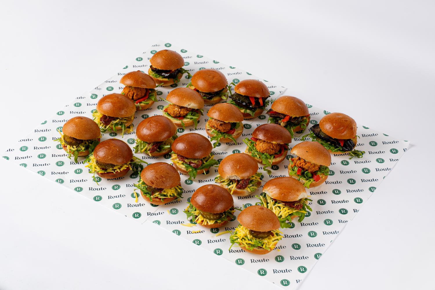 Vegan Mini Sandwich Platter (Serves 20) 