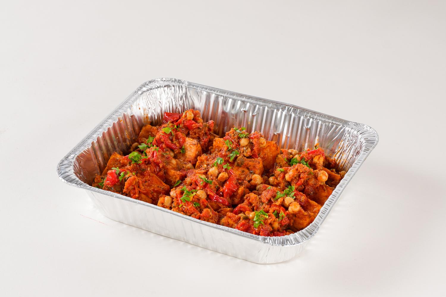 Sweet Potato with Chickpeas Salsa (Serves 6)