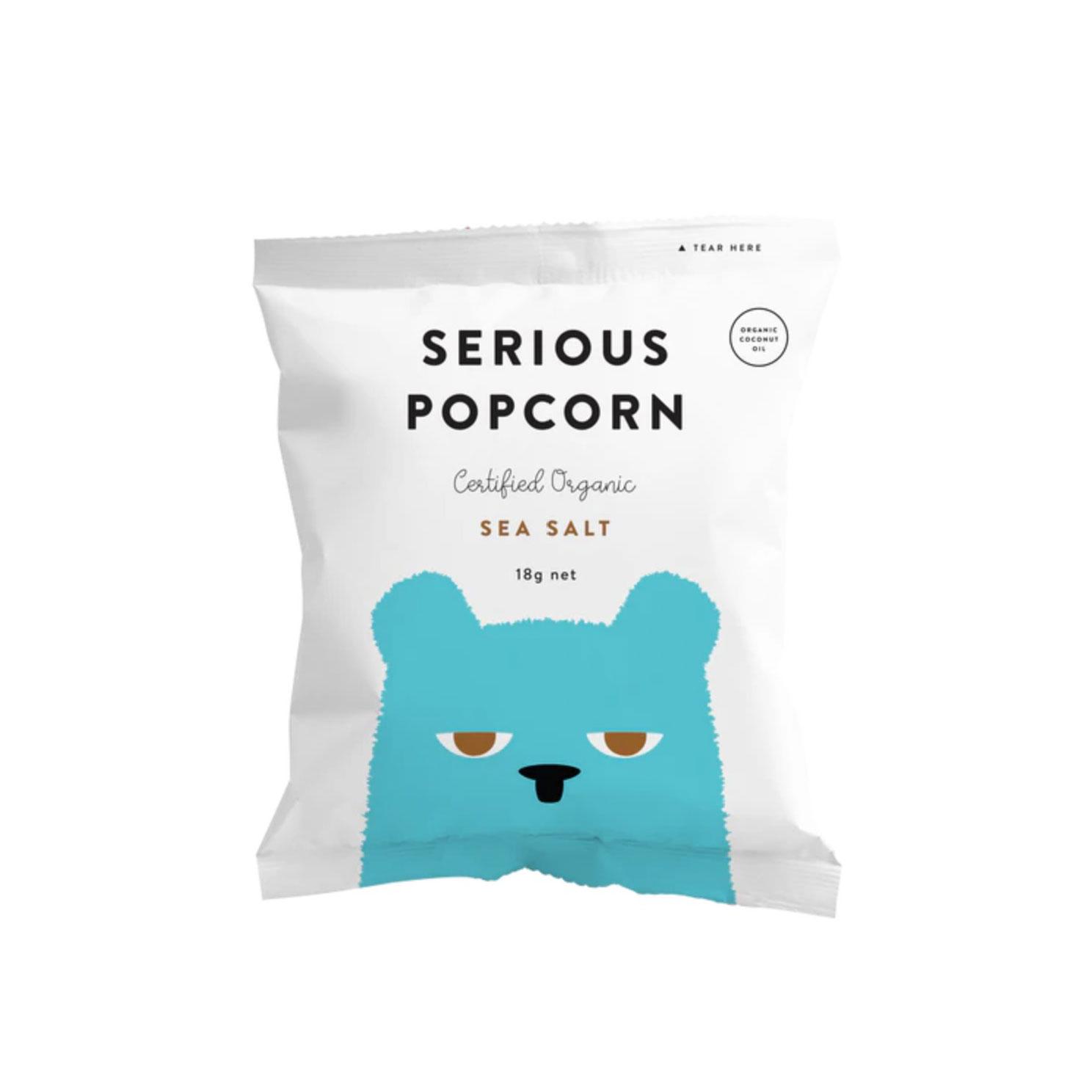 S1797Serious Popcorn Salty 18g, 18 Pack