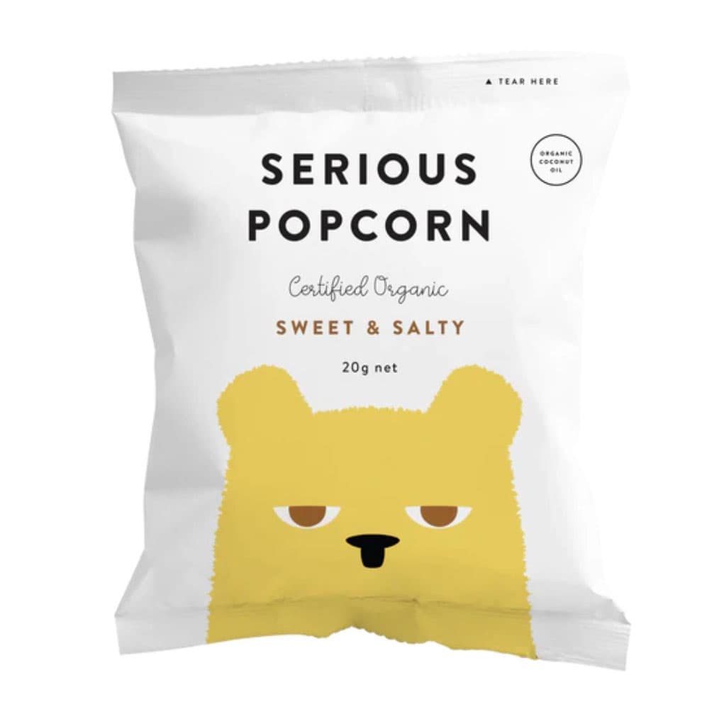 S1796Serious Popcorn Sweet & Salty 20g, 18 Pack