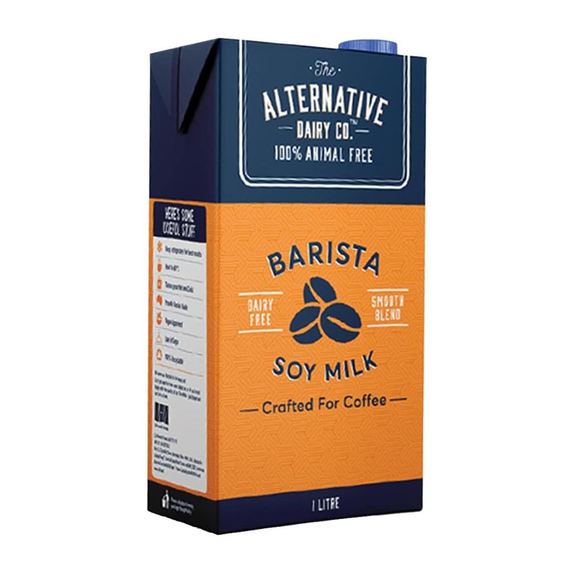 The Alternative Dairy Co Soy Milk 1L, 12Ctn