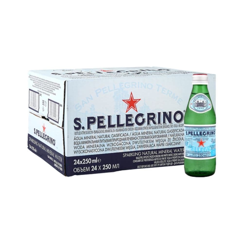 S. Pellegrino Sparkling Water (250ML x 24)