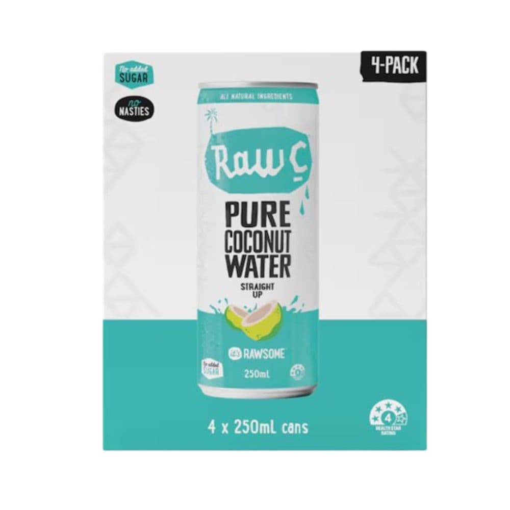 Raw C Coconut Water 250ML, 4Ctn