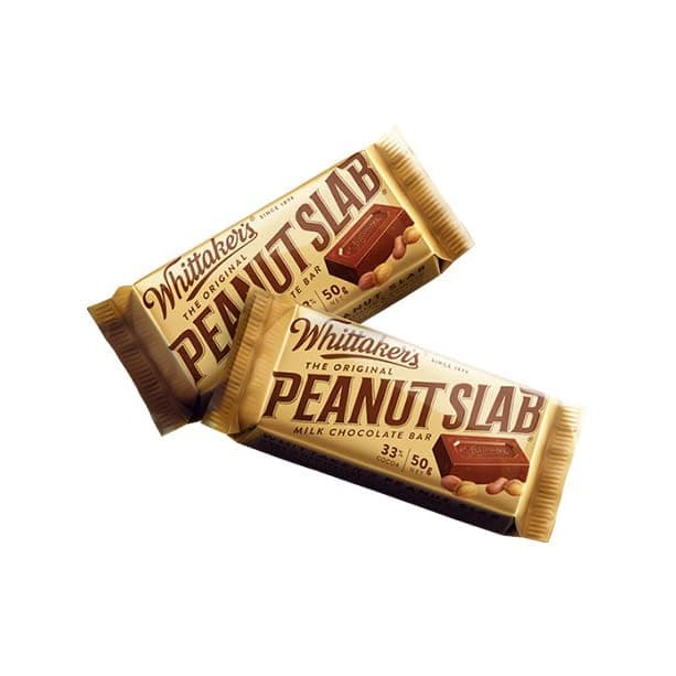 Whittaker Peanut Slab (Carton 50 x 45G)