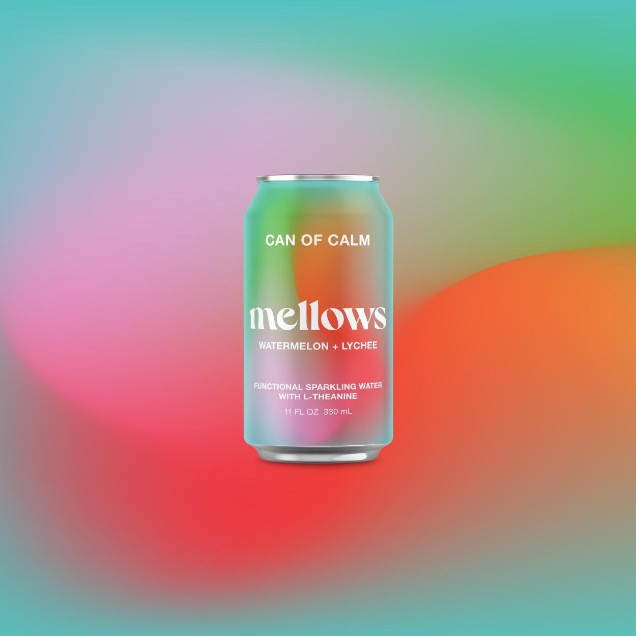 Mellows Watermelon & Lychee 330ml 24pk