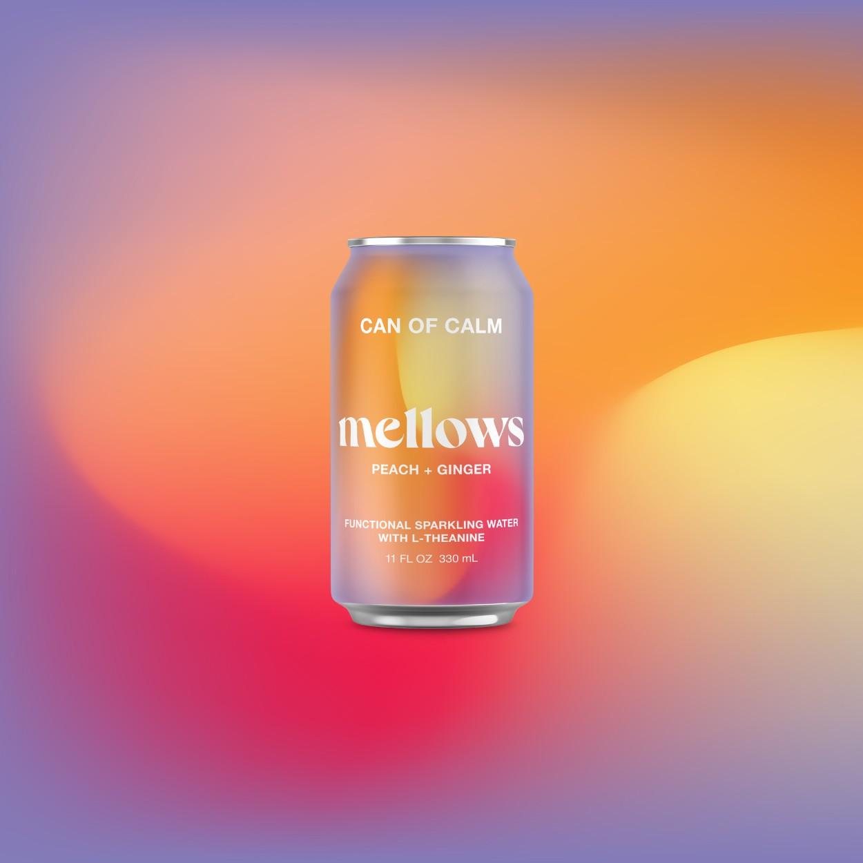 Mellows Peach & Ginger 330ml 24pk