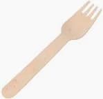 Wooden Fork - disposable 100 x