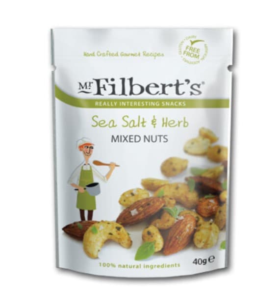 Mr Filberts Mixed Nuts Sea Salt & Herb