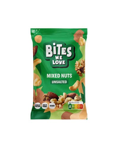 Bites We Love Mixed Nuts 12 x 30g