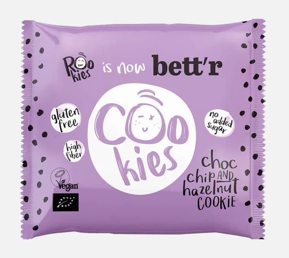 Bett'r Cookies: Choc Chip & Hazelnut