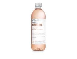 Vitamin Well hydrate rabarber en aardbei 50 cl