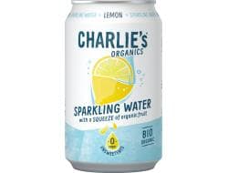 Charlie's Organics water lemon oraganic 33 cl