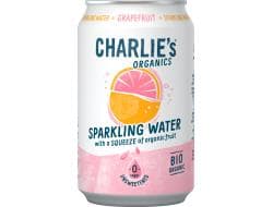 Charlie's Organics water grapefruit organic 33cl