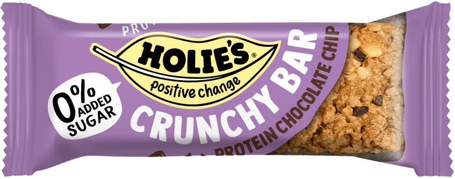 Holie's Crunchy Bar Protein Chocolate Chip (12x40g