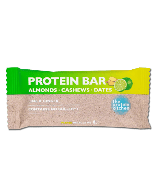 The Protein Kitchen Lime & Ginger Protein Bar 18x
