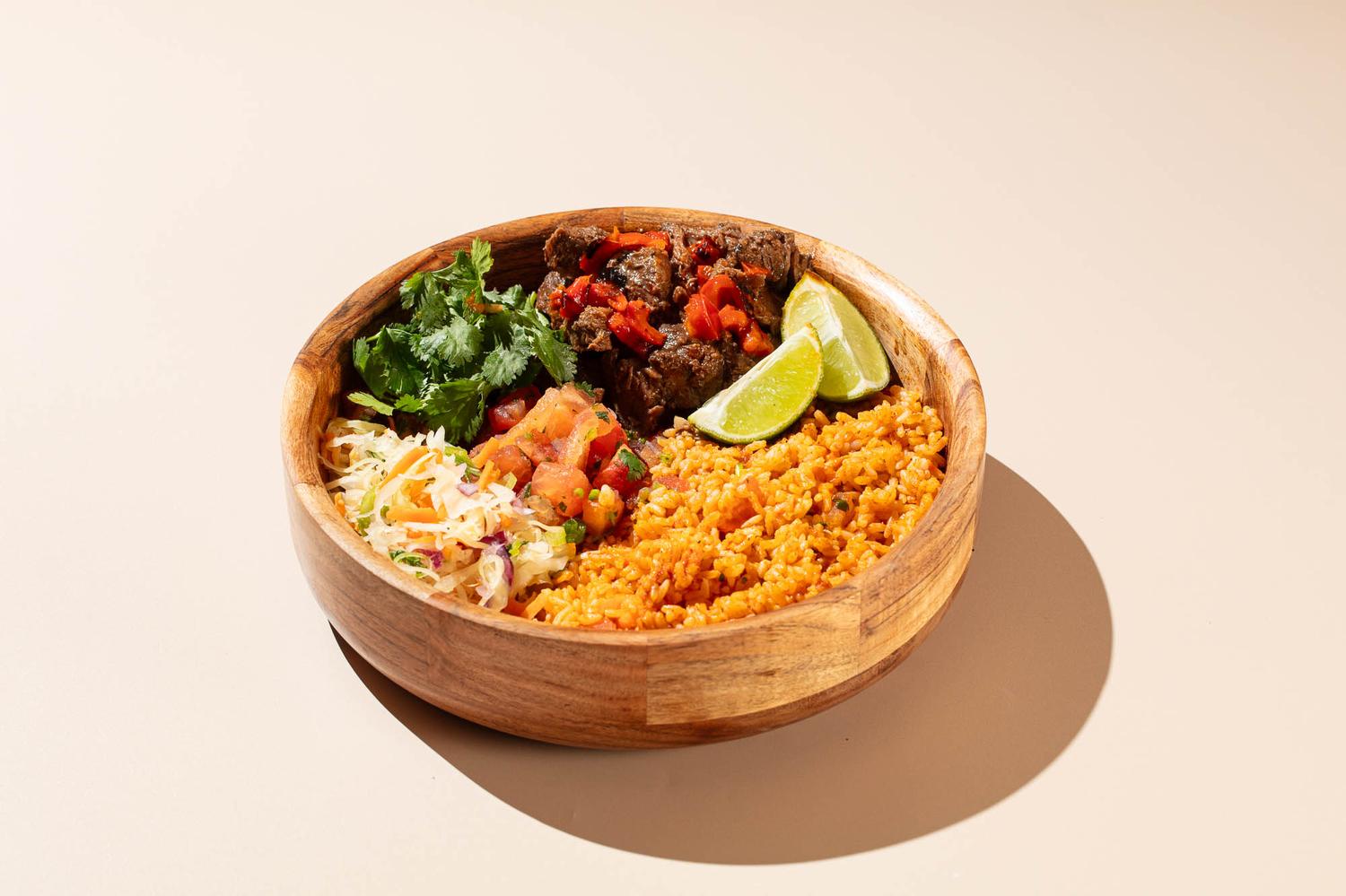 Mexican Vegan Lunch Bowl