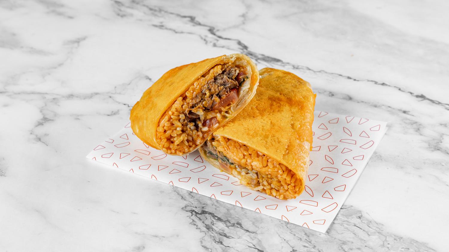 Barbacoa Beef Burrito