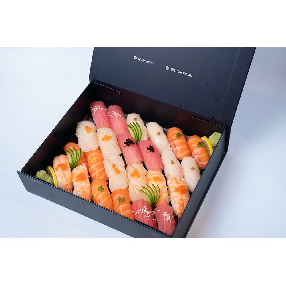 Large Fresh Nigiri Sushi (Box of 24 Pcs) 