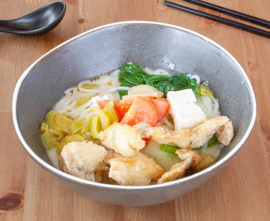 Fish Soup with Steamed Rice