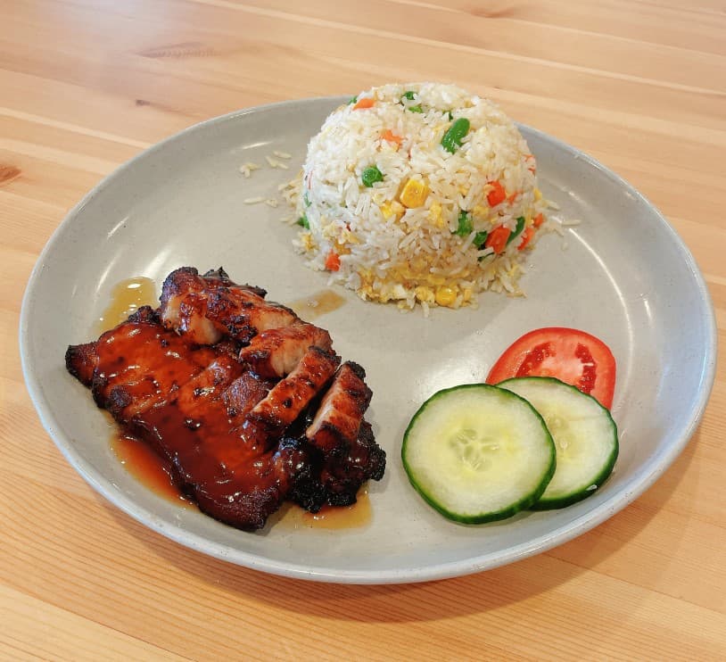 BBQ POrk with Fried Rice