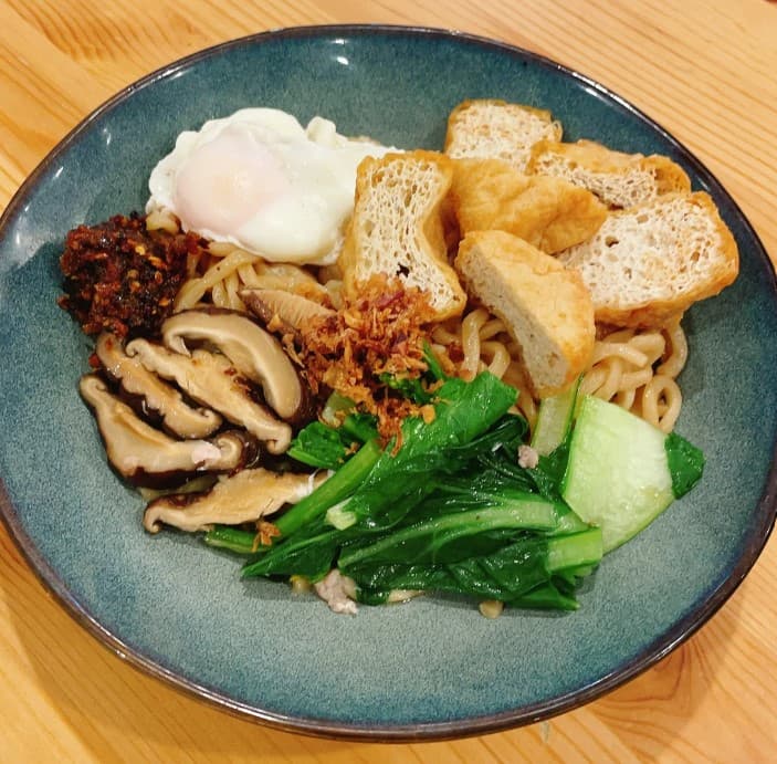 Vegetarian Dry Ban Mian