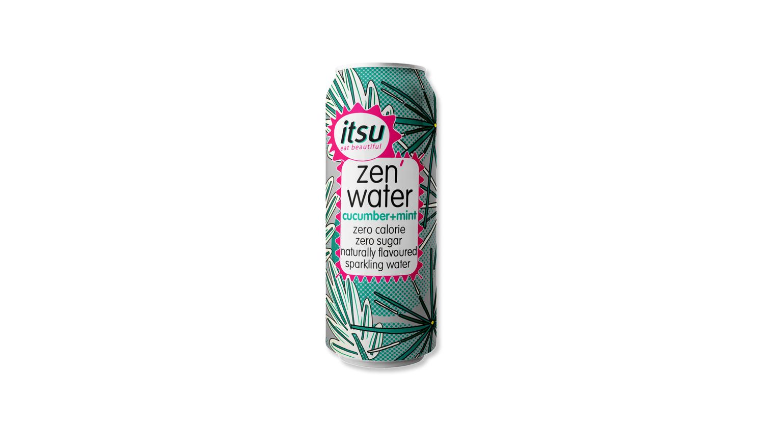 Cucumber mint zen'water