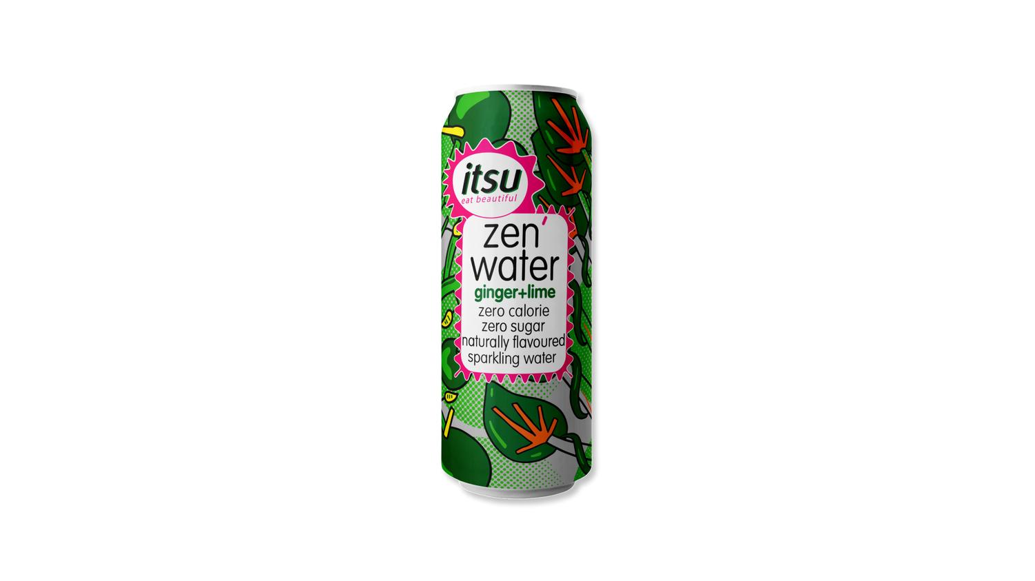 Ginger lime zen'water