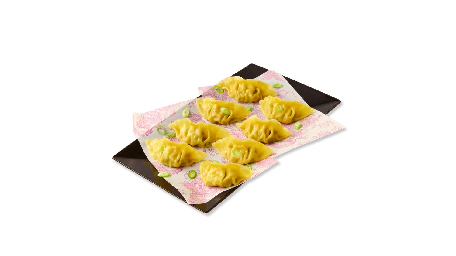 Chicken & spring onion gyoza