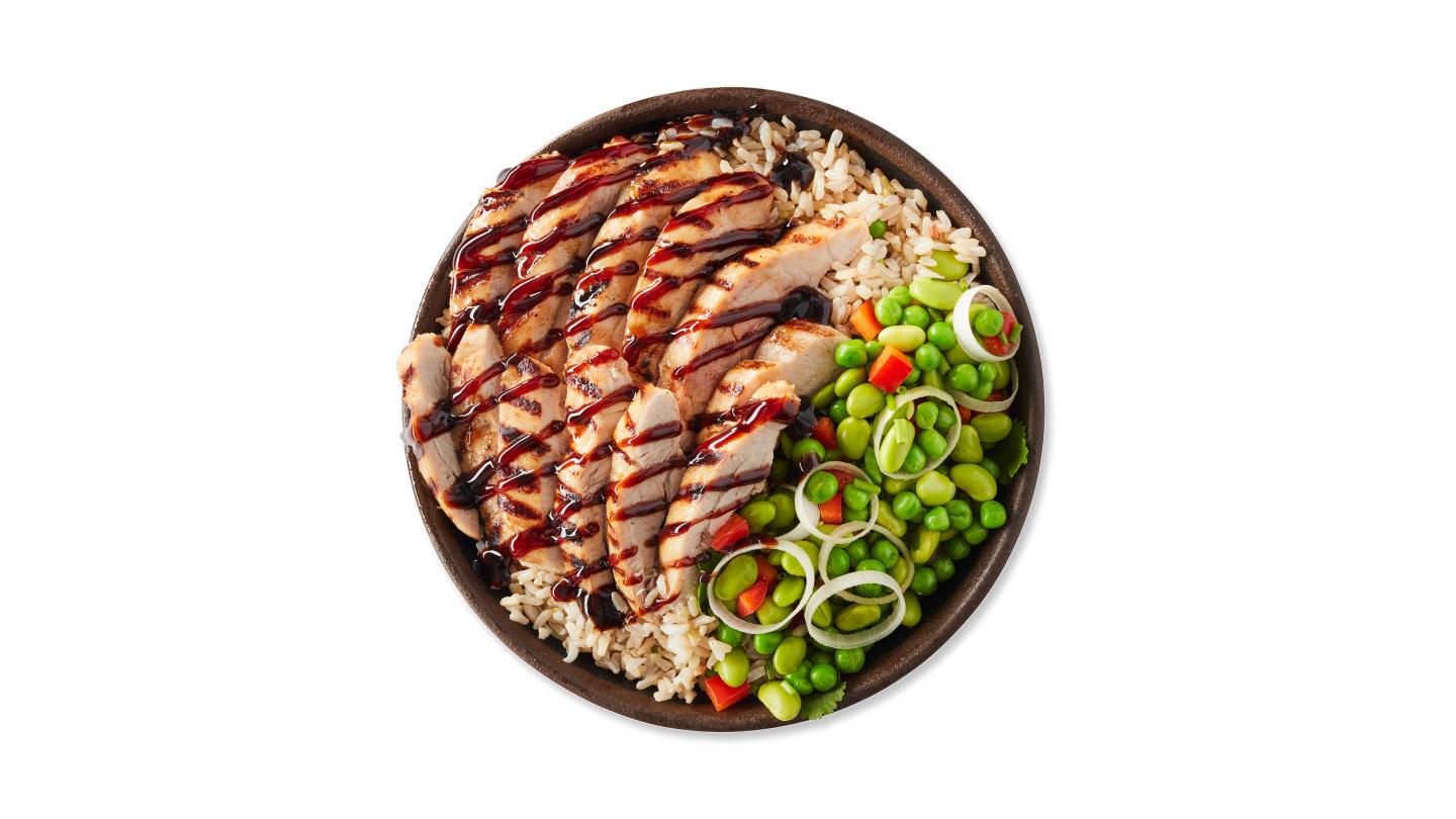 Double chicken teriyaki rice'bowl