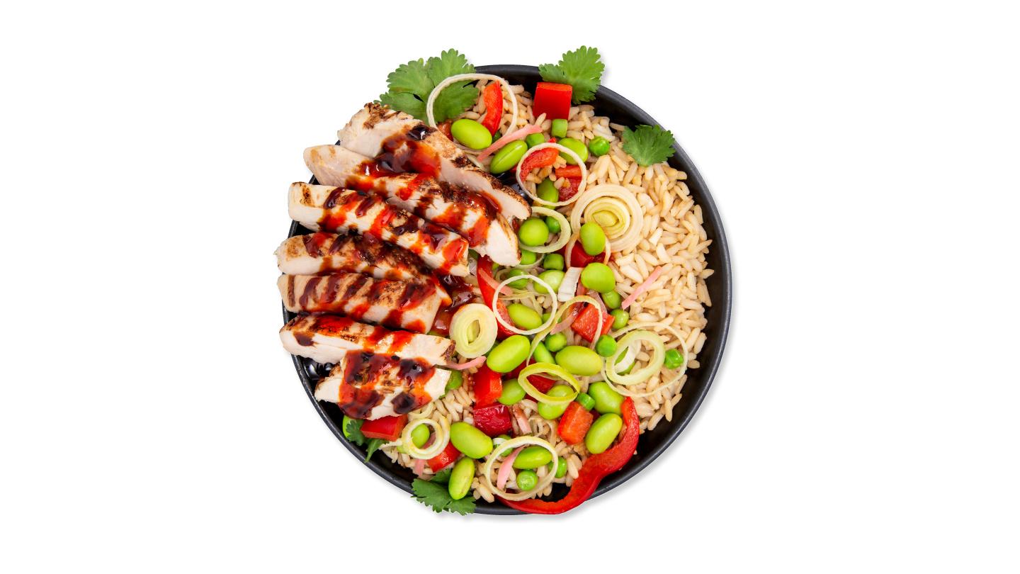 Spicy chicken teriyaki rice'bowl