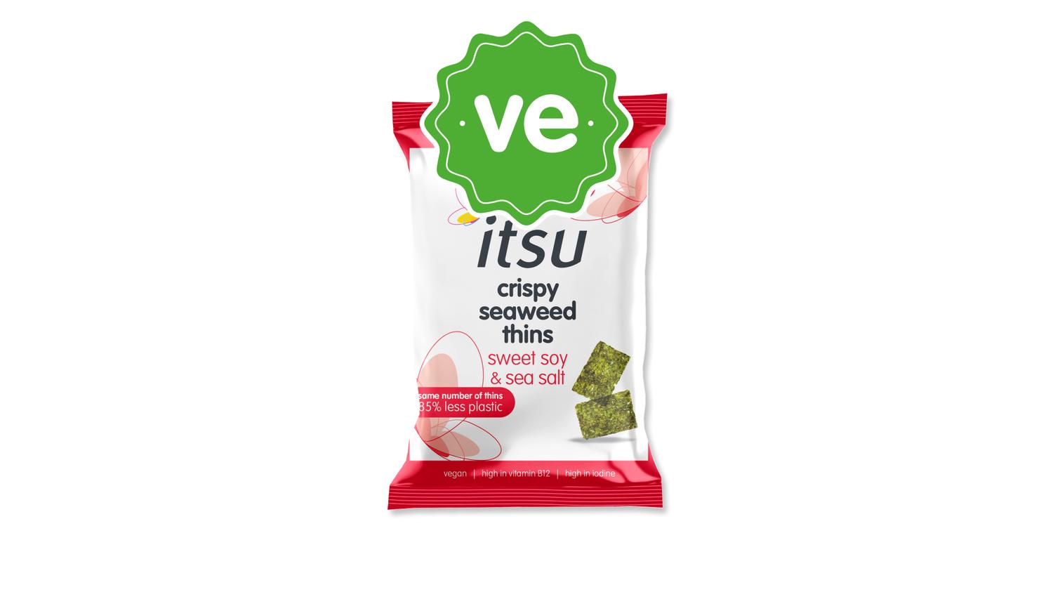 Crispy seaweed thins sweet soy & sea salt