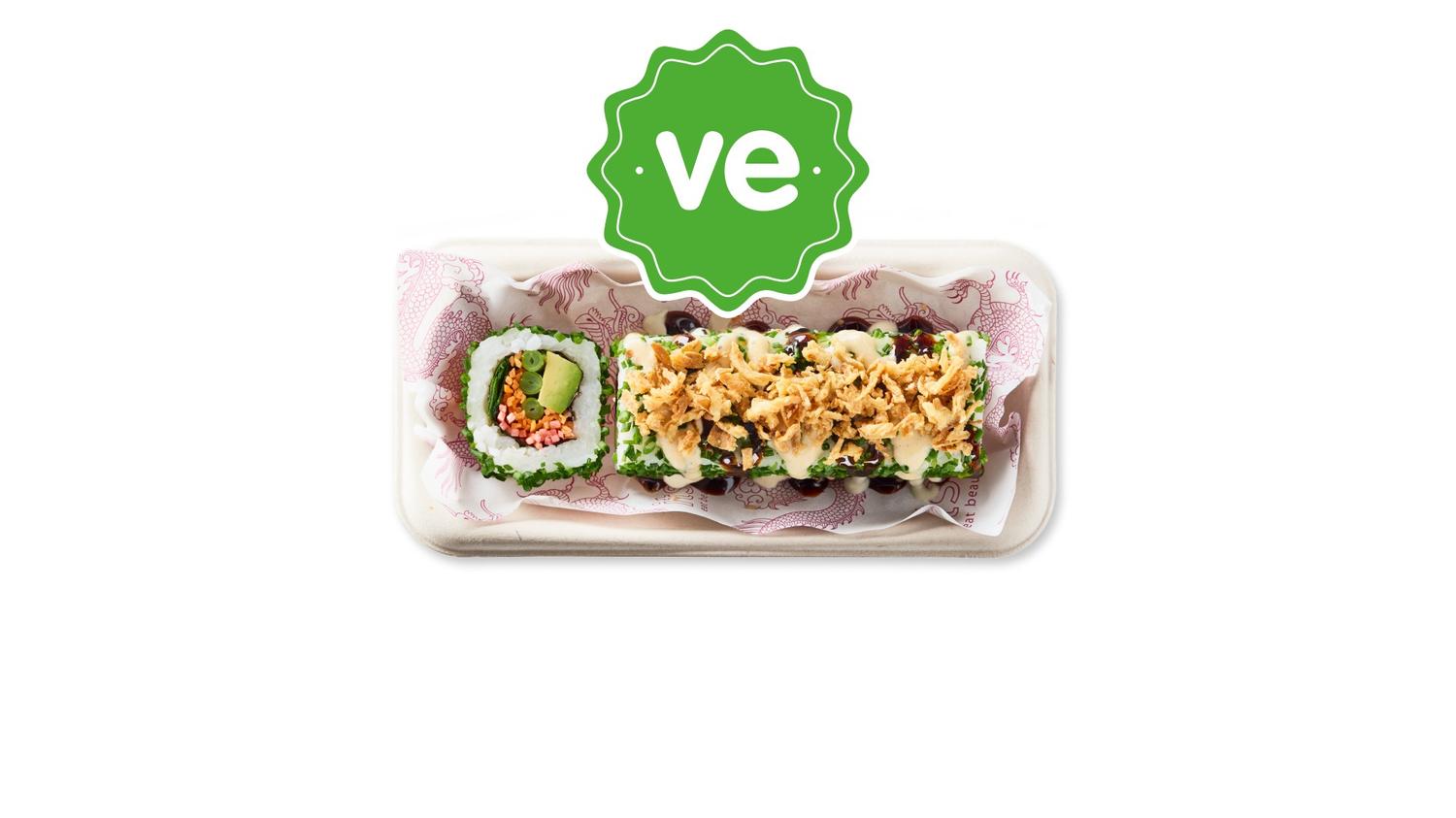 veggie dragon rolls