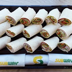 Subway Gluten Free Wrap (Platter of 16 Pcs)