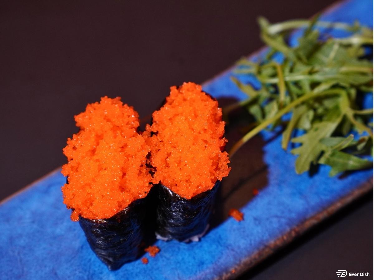 Orange Masago Nigiri (2 Pcs)