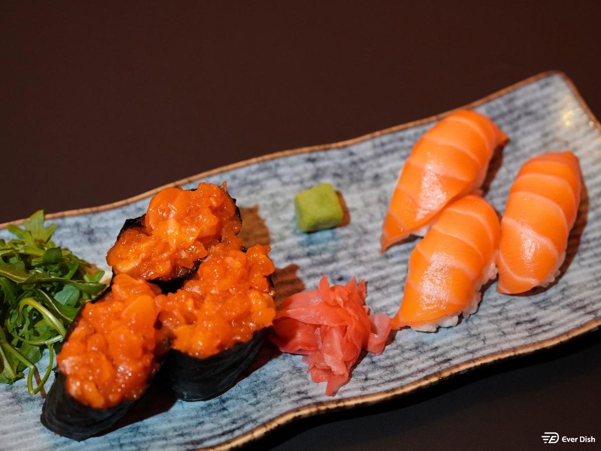 Salmon Nigiri Platter
