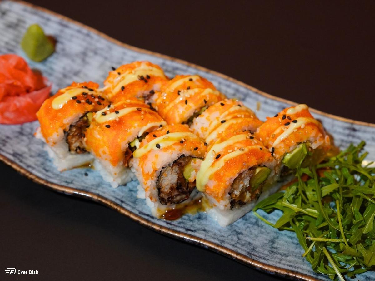 Soft Shell Crab Tempura Roll (4 pcs)