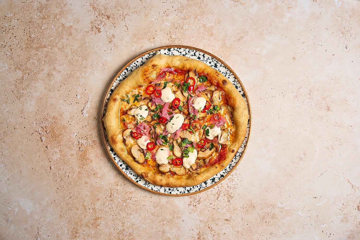 Gluten-Free Chicken Pizza