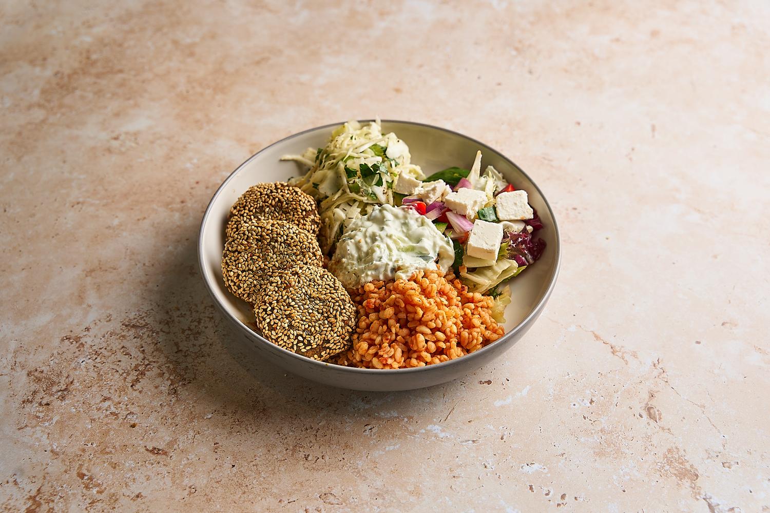 Falafel Bulgur Bowl