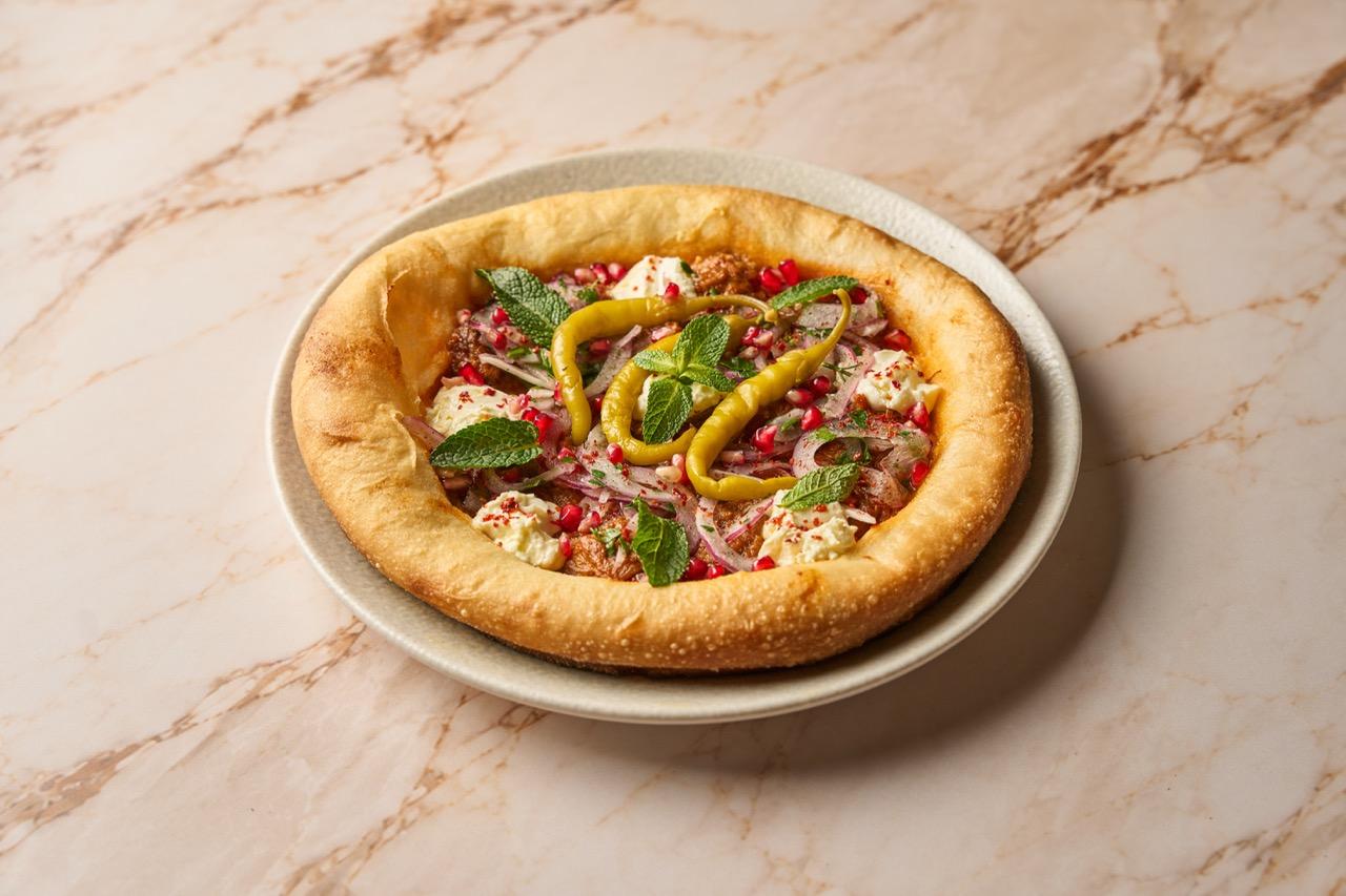Braised Lamb Shoulder Flatbread