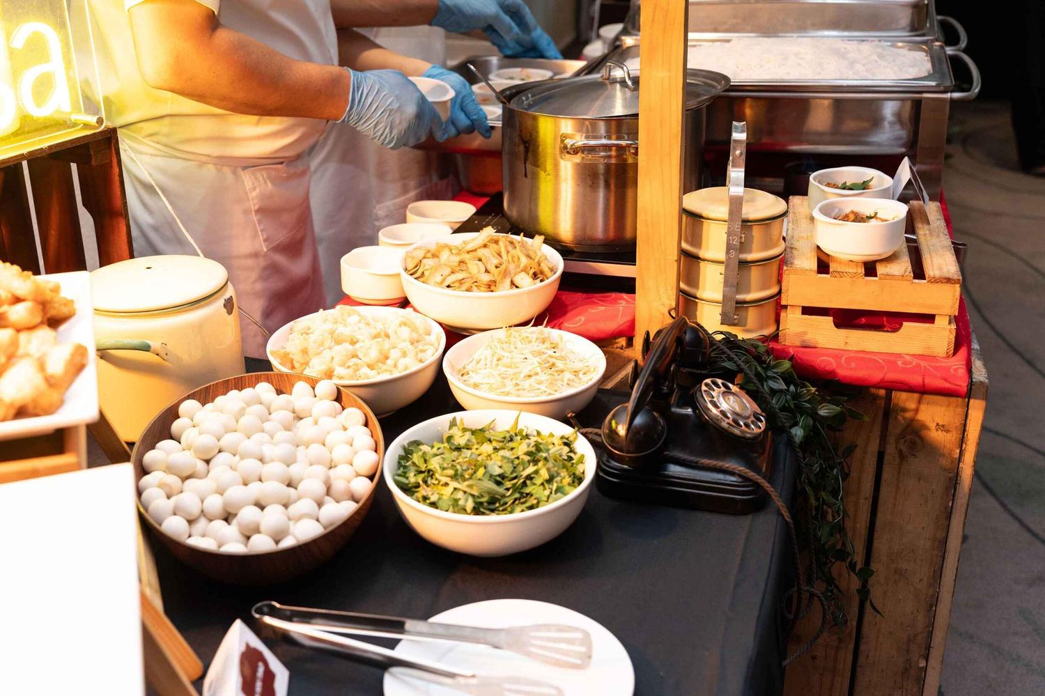 Satay Live Station | Food Menu