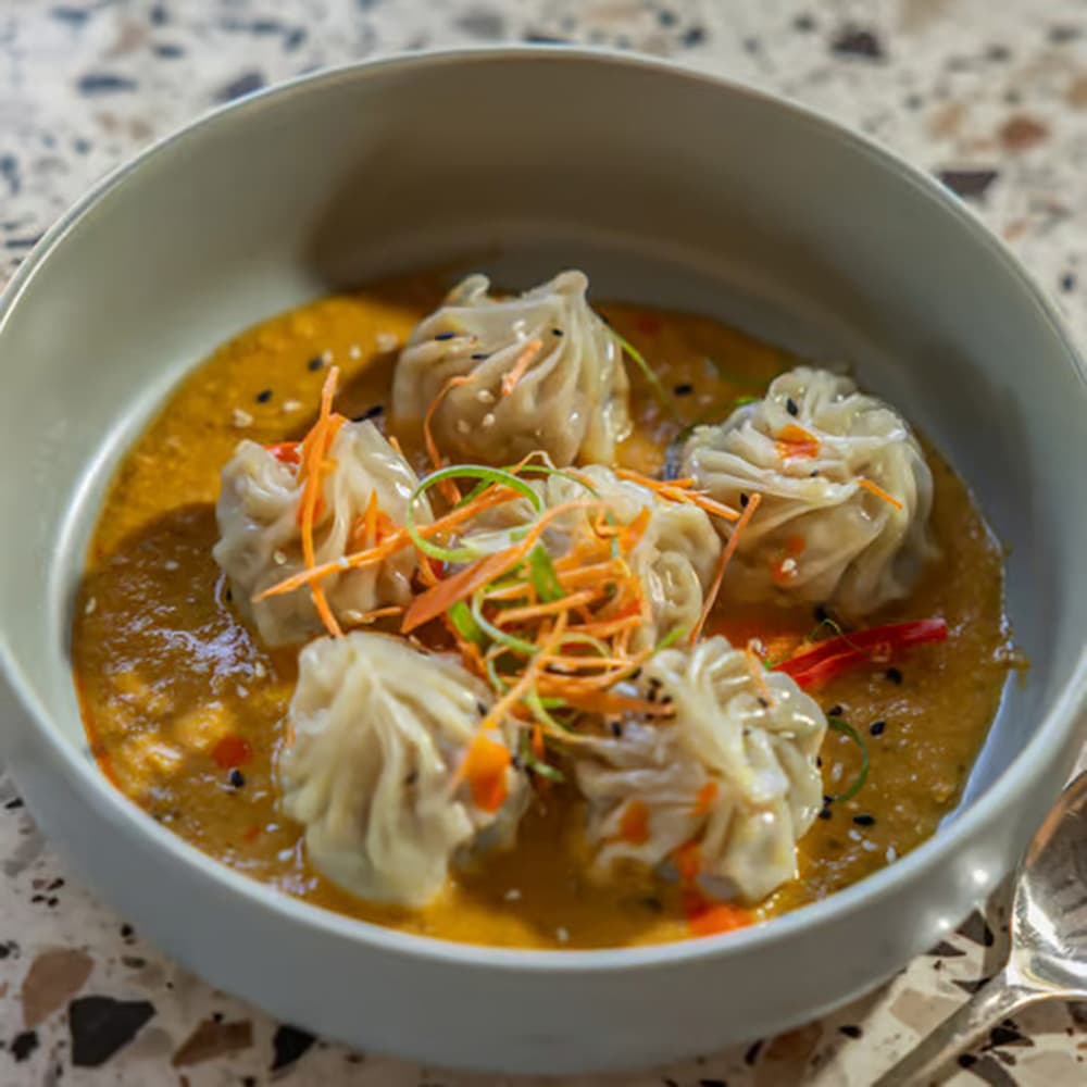 Nepalese Momo (Dumplings) Pork (6 Pieces)