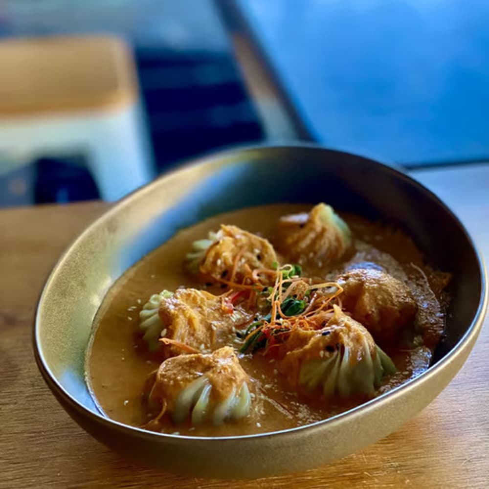 Nepalese Momo (Dumplings) Vegetable (6 Pieces)