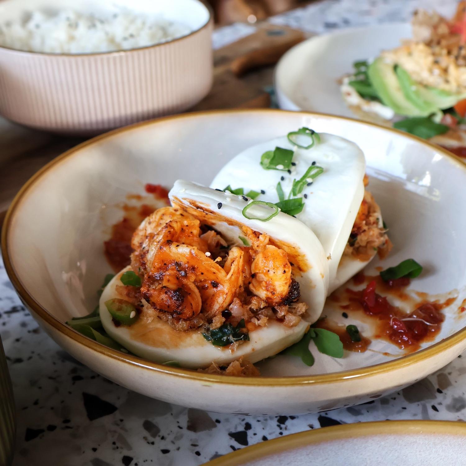 Crab & Prawn Bao Bun