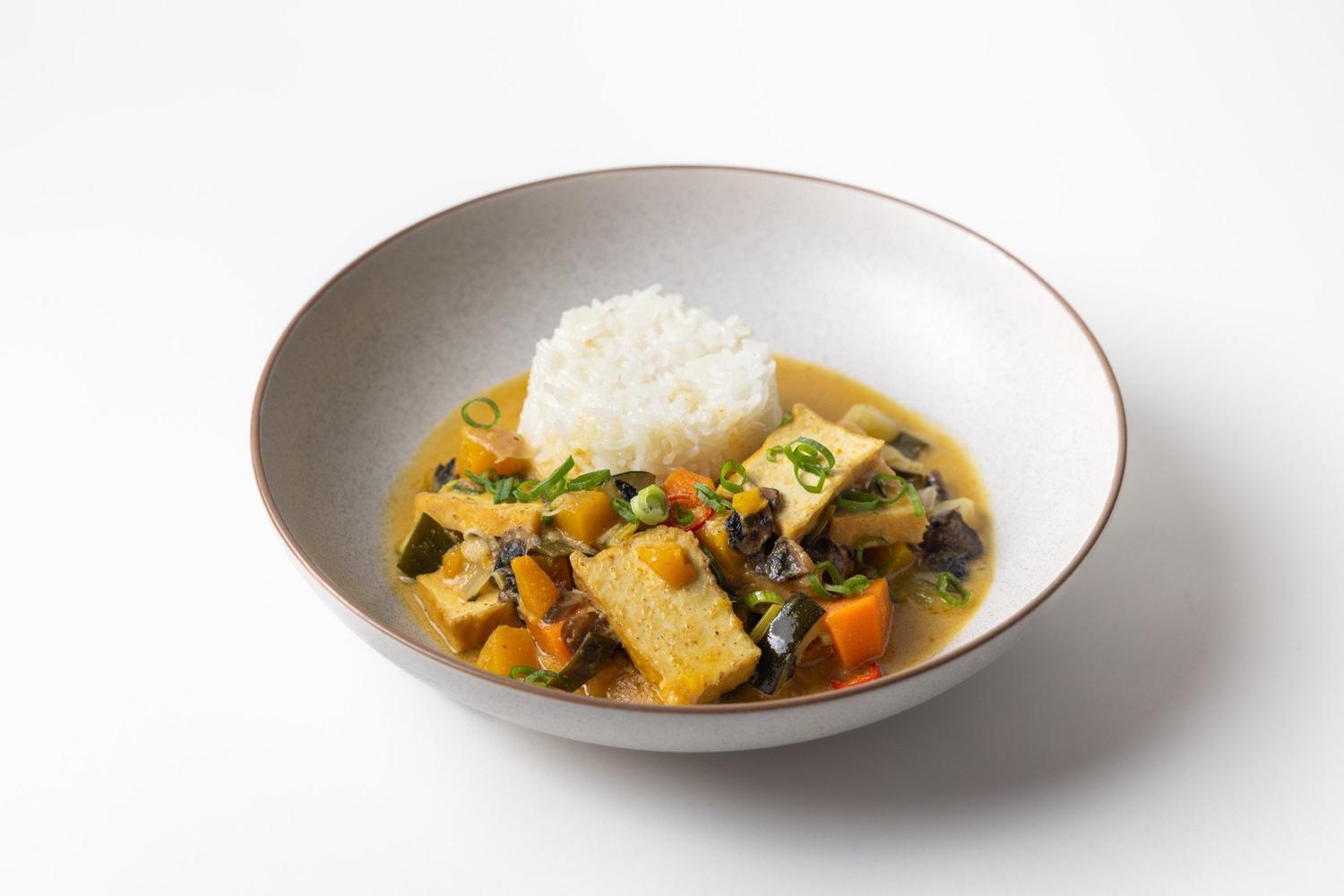 Yellow Tofu Curry