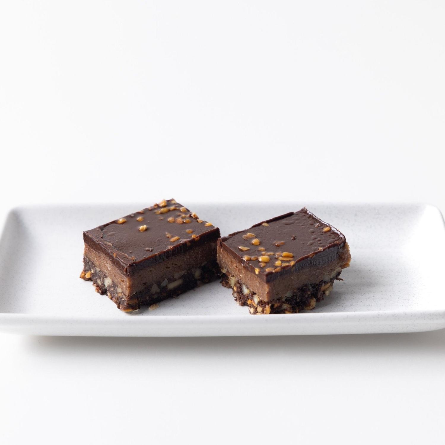 Vegan Snickers Slice