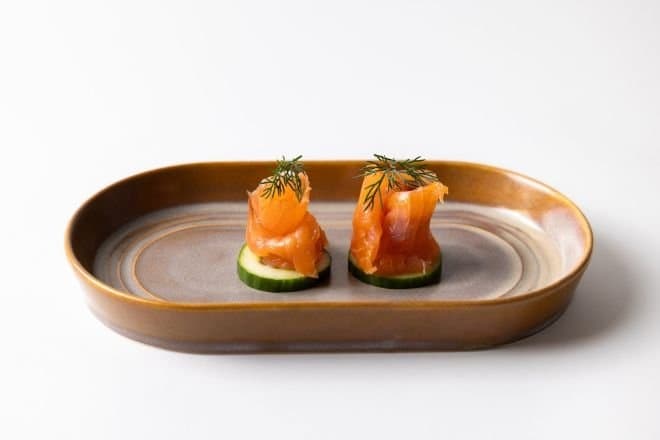 Smoked Salmon and Cucumber 