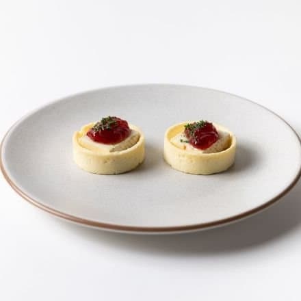 Brie and Cranberry Tartlet
