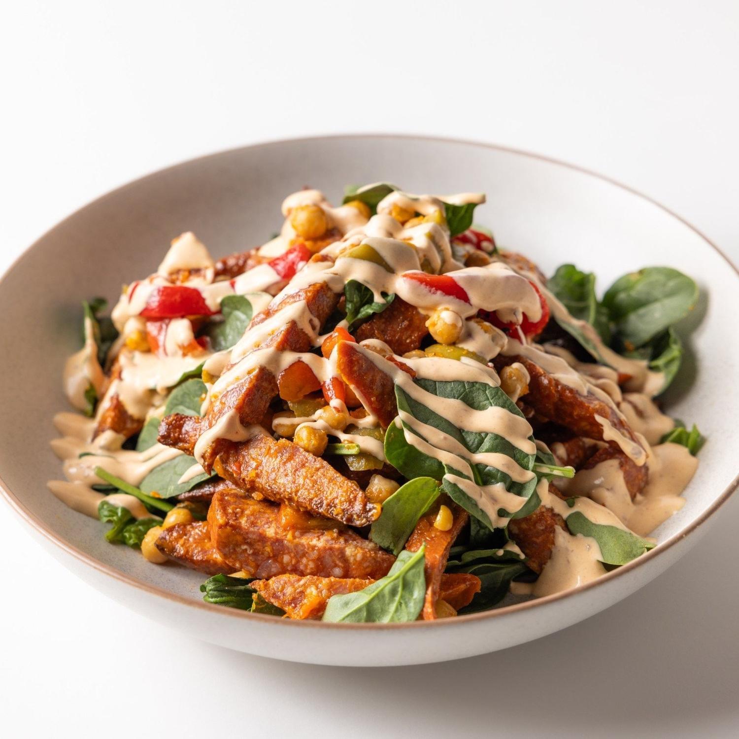 Chorizo and Chickpea Salad