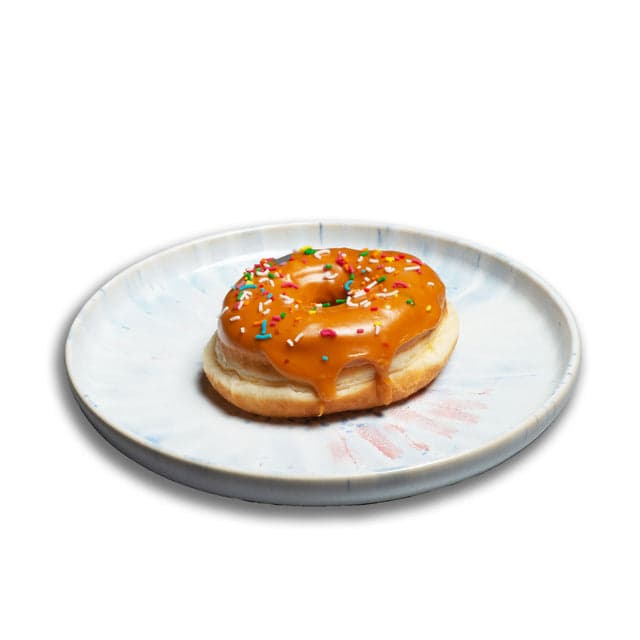 Caramel Glazed Ring Doughnut