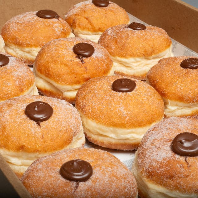 Nutella Filled Doughnuts Platter (12 Pieces)